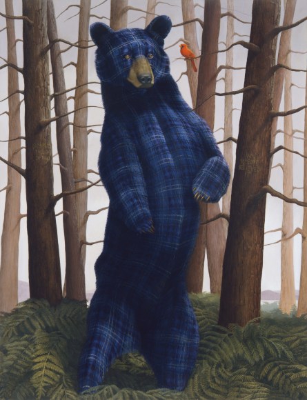 Sincerity and Empathy (Black Bear and Cardinal)