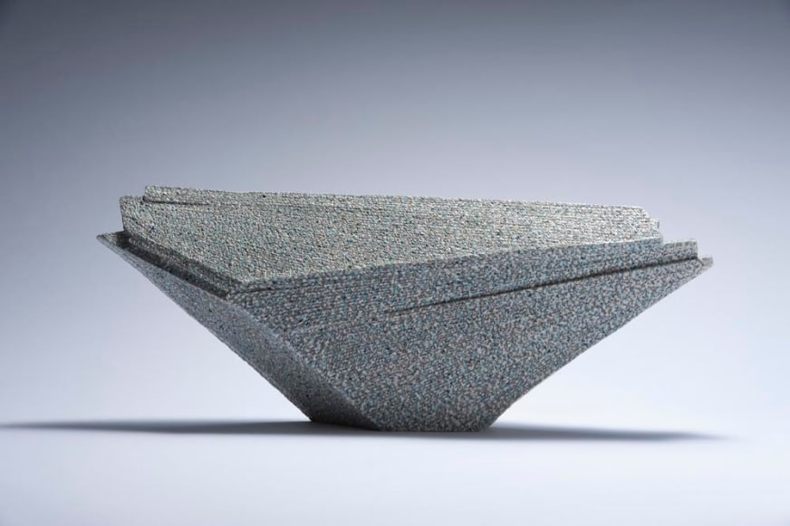 Horizontal sculpture with extended corner on both sides, 2012