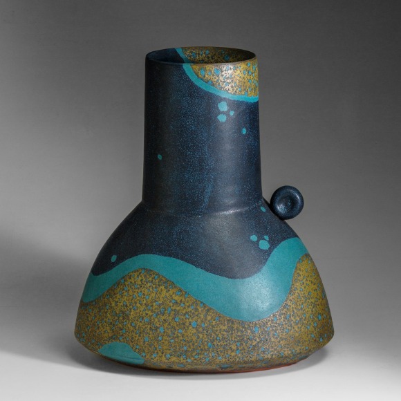 Morino Hiroaki Taimei, contemporary Japanese ceramics, contemporary potter, Japanese clay art, Japanese artist, glazed stoneware, sculpture, object