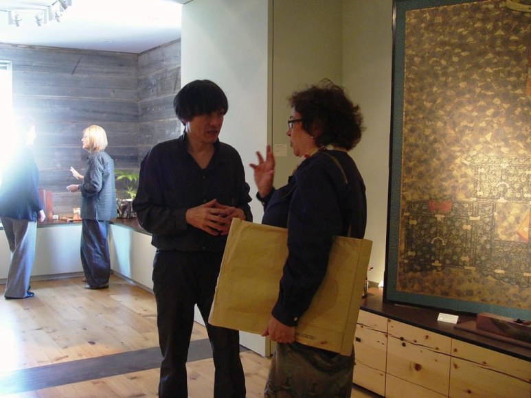 We hosted an artist talk with Nakamura Takuo on September 12, 2012.