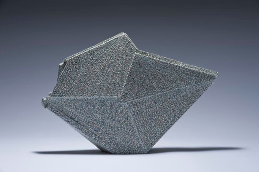 Horizontal diamond-shaped sculpture, 2012