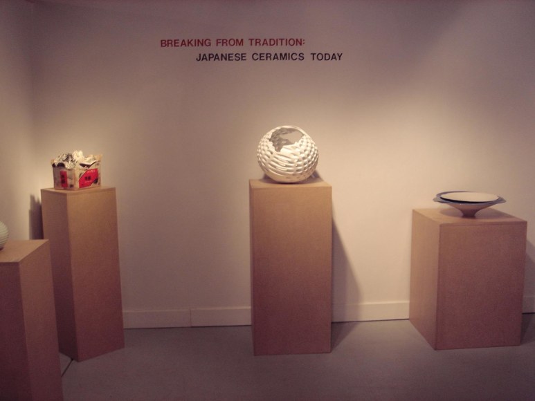 Installation view Left to right: Mishima Kimiyo, Sakurai Yasuko, Fukumoto Fuku