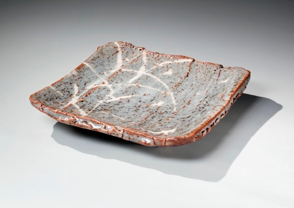 nezumi shino, japanese ceramics, wakao, wakao toshisada