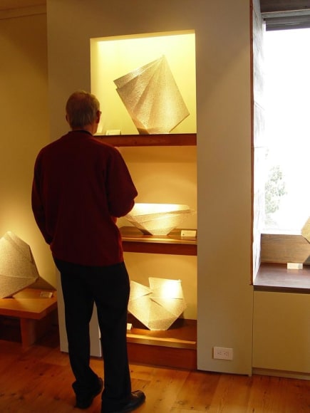 The opening reception followed the artist&#039;s talk on November 3, 2012.