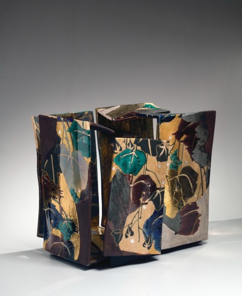 Box that is no longer a box with ivy design, 2019