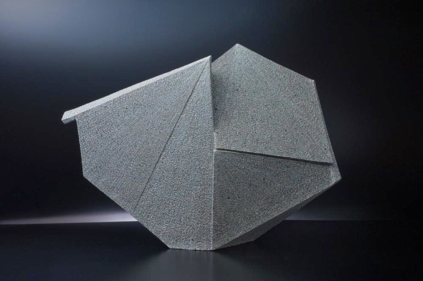Large diamond-shaped sculpture, 2011