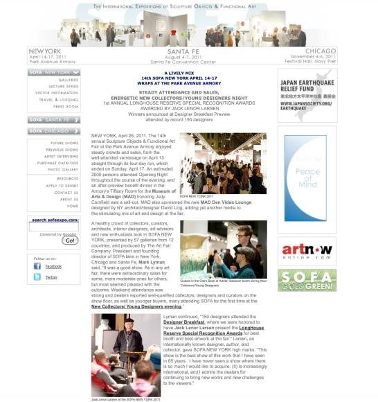 SOFA New York Wrap-up