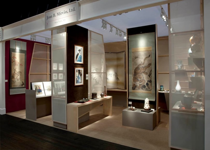 The Winter Antiques Show 2013 booth.