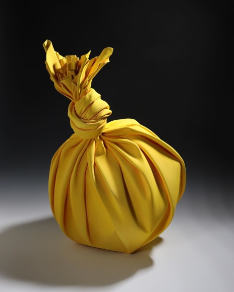 The award-winning work titled, &#039;tstsumimono&#039; (2022) by Tanaka Yū