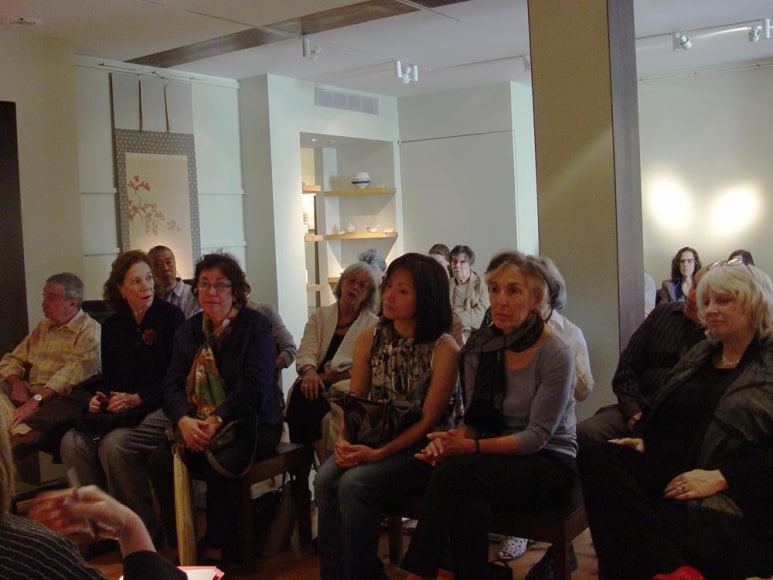 We hosted an artist talk with Nakamura Takuo on September 12, 2012.