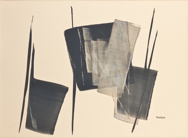 Fugue, 1974 22 x 30 inches