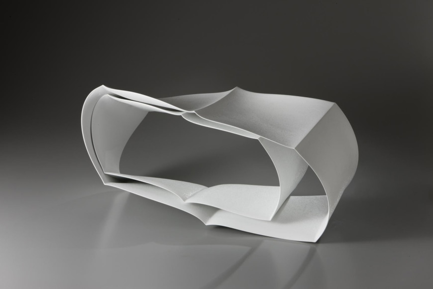 Ceramic sculpture titled &#039;Forms in Succession #17&#039; 2010