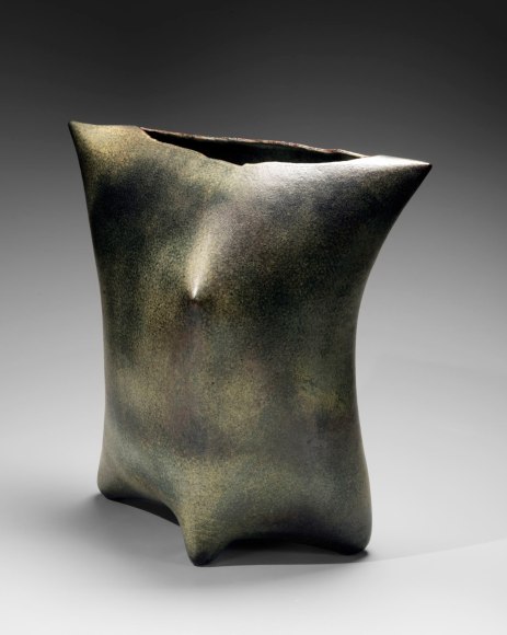 Triangular biomorphic sculpture, 1989