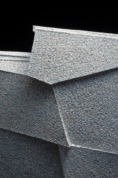 Large diamond-shaped sculpture, 2011