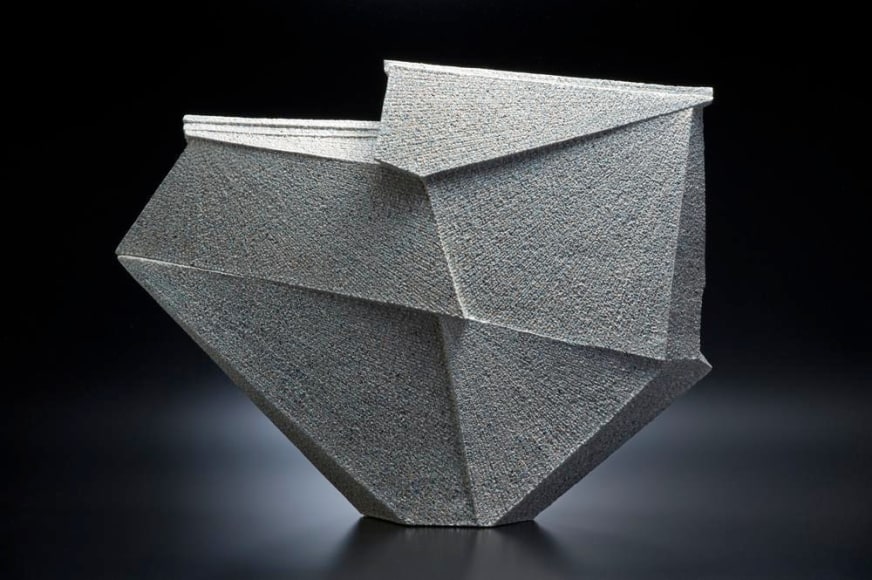 Large diamond-shaped sculpture, 2011