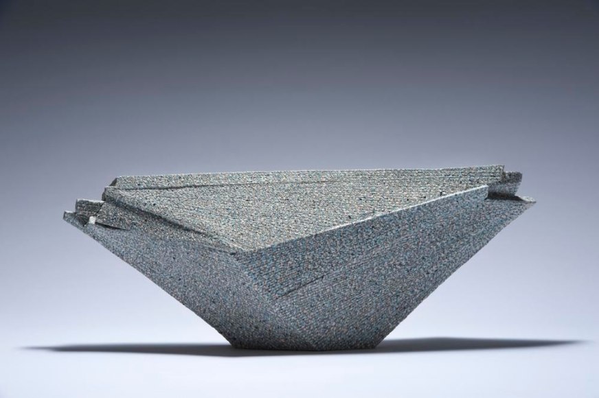 Horizontal sculpture with extended corner on both sides, 2012