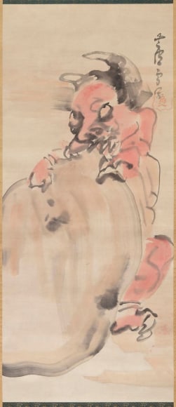 Onisenbeizu (Demon with rice cookie)