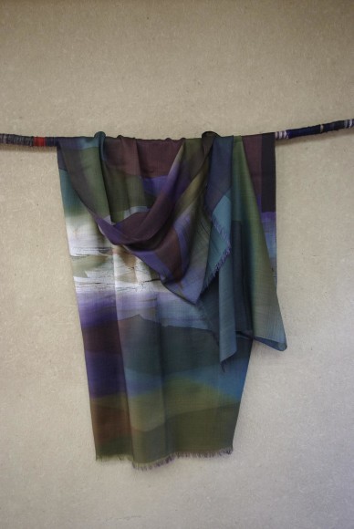 Thin wool, Rouketsu Dyeing