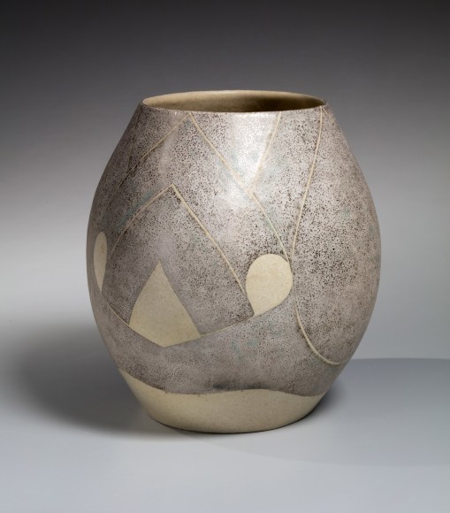 Kuriki Tatsusuke (1943-2013), Vessel with silver banding