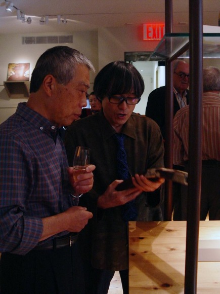 Nakamura Takuo opening reception, September 10, 2012. 