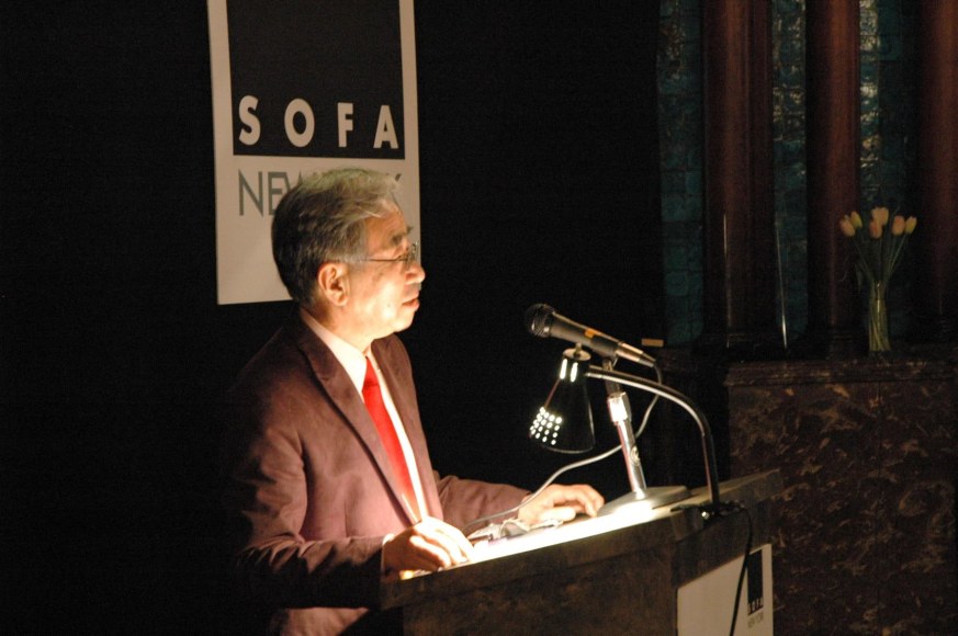 SOFA 2009 Miyashita Zenji during his lecture.