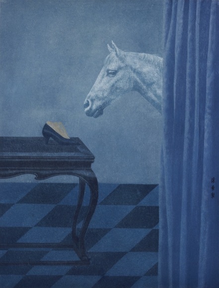 Lost Scent, Chinese Ink and Mineral Color on Paper, 2007