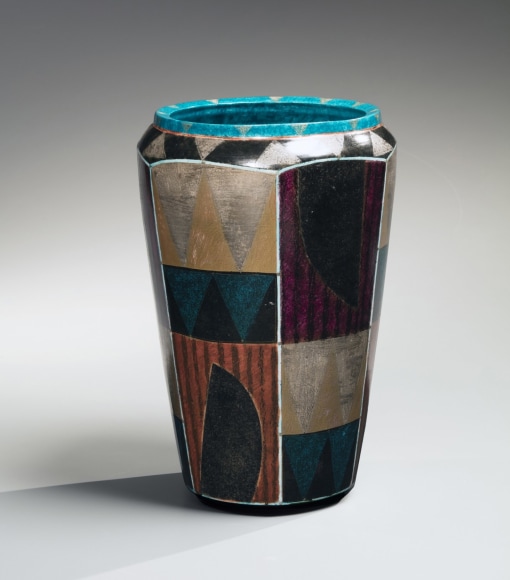 Vessel with geometric patterning, 2006