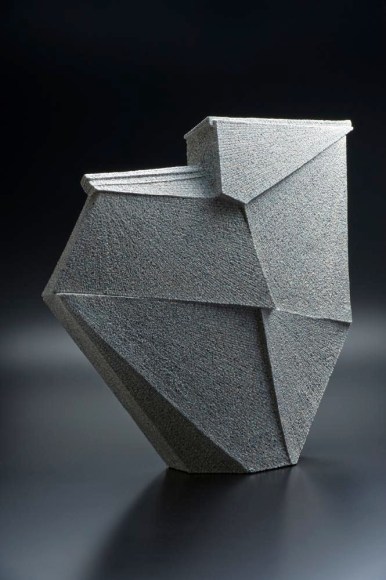 Large diamond-shaped sculpture, 2011