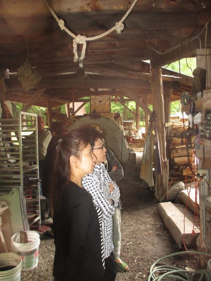 Saturday excursion with the artists