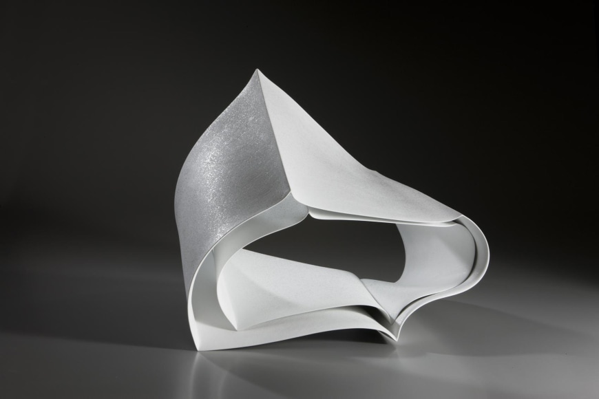 Ceramic sculpture titled &#039;Forms in Succession #10&#039; 2010