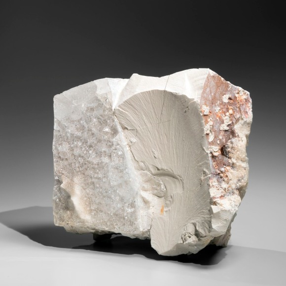 Rectangular rock-shaped sculpture, 2016