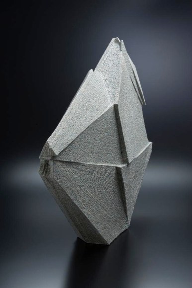 Large horizontal multi-faceted sculpture, 2011