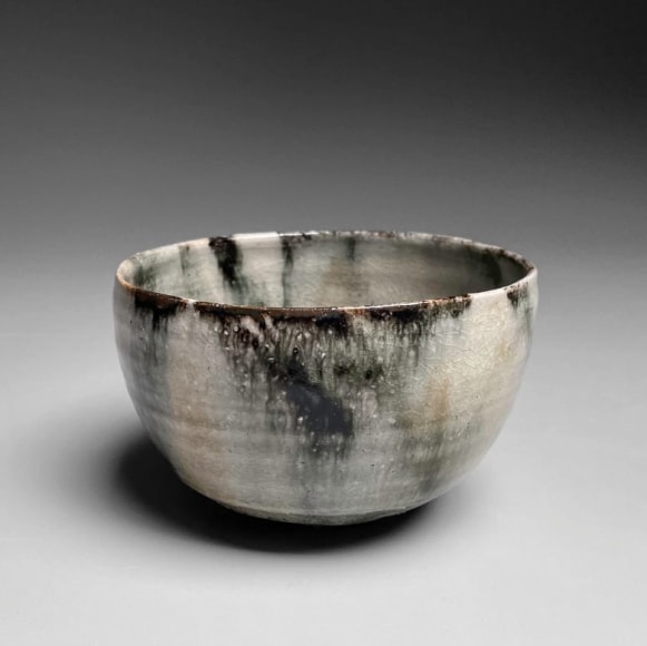 Haiyū Chawan; Ash-glazed Teabowl