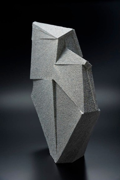 Large diamond-shaped sculpture, 2011