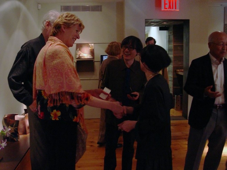 Nakamura Takuo opening reception, September 10, 2012. 