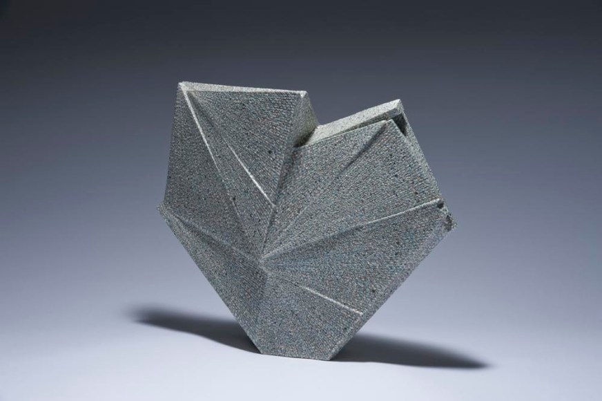 Diamond-shaped sculpture, 2012