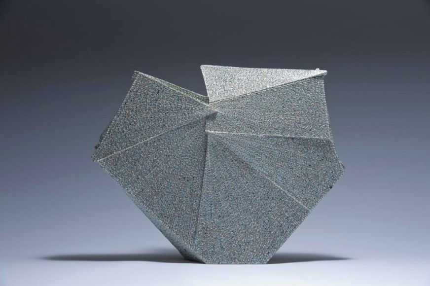 Diamond-shaped sculpture, 2012