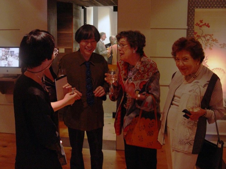 Nakamura Takuo opening reception, September 10, 2012. 
