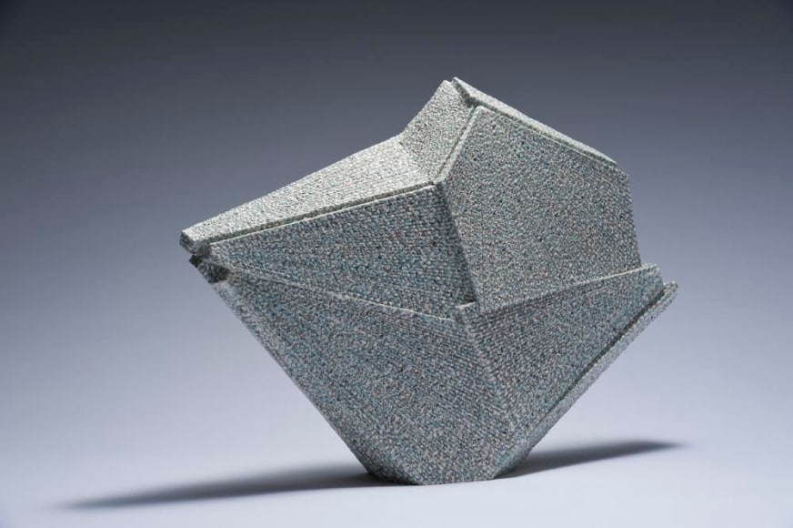 Horizontal diamond-shaped sculpture, 2012