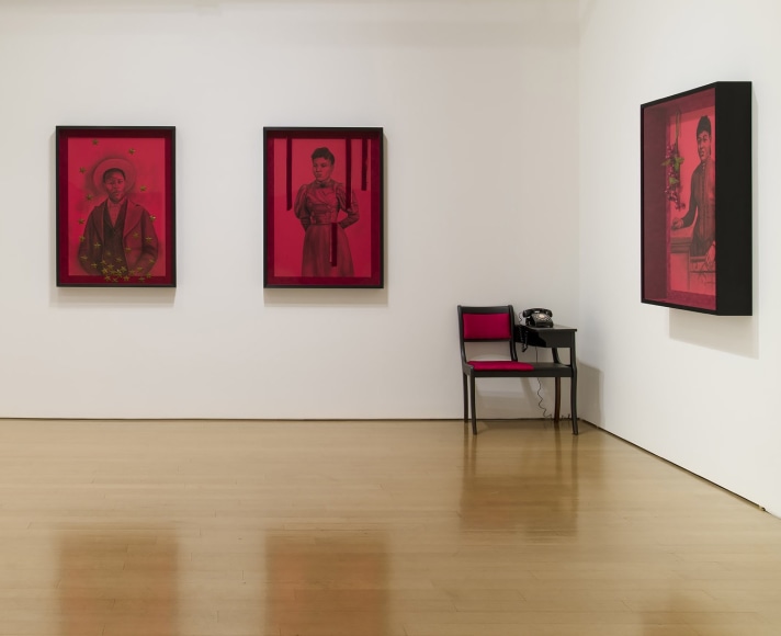 Whitfield Lovell: Le Rouge et Le Noir