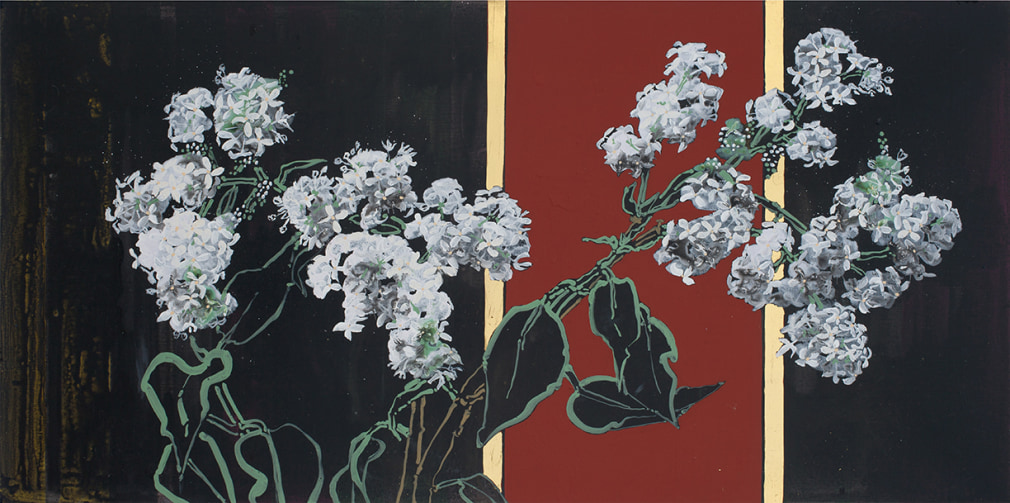Robert Kushner, Night White Lilac, 2016