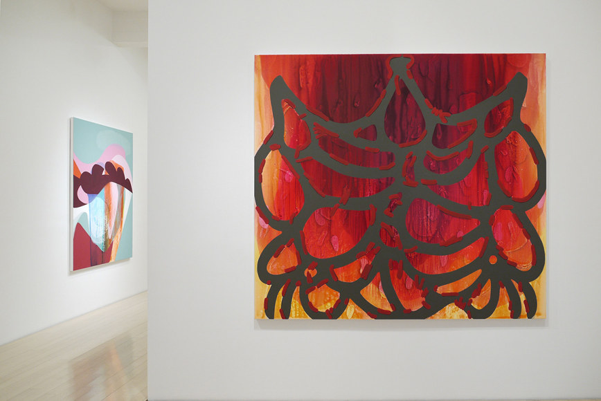 Carrie Moyer: Sirens - - Exhibitions - Dc Moore Gallery