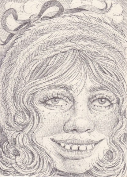 work on paper by Rebecca Morgan