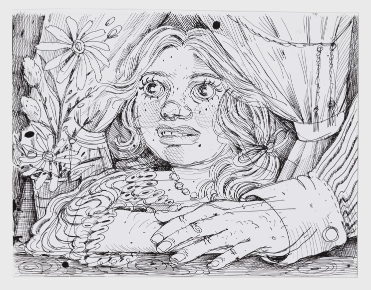 Work on paper by Rebecca Morgan