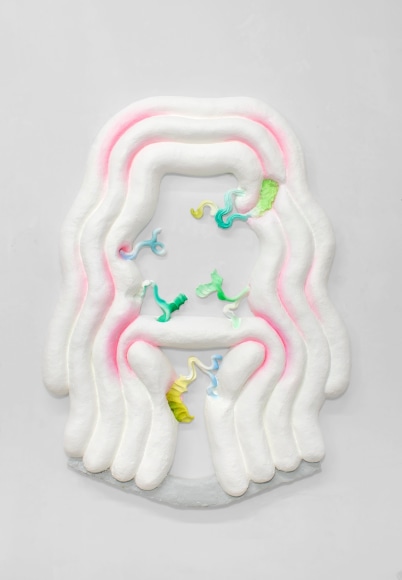 wall sculpture by Lauren Clay