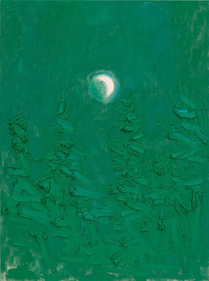 Painting by Kim Dorland