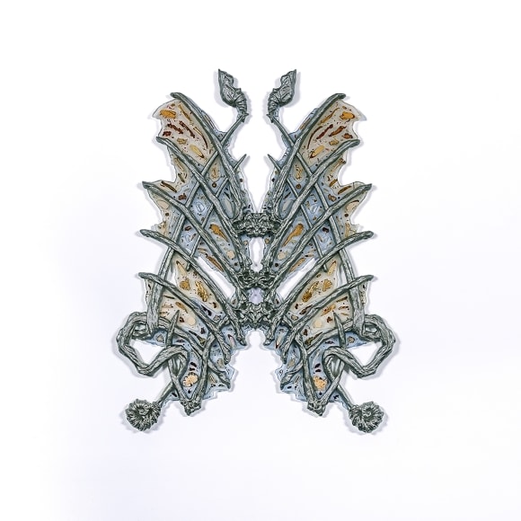 Wall sculpture by Wen Liu