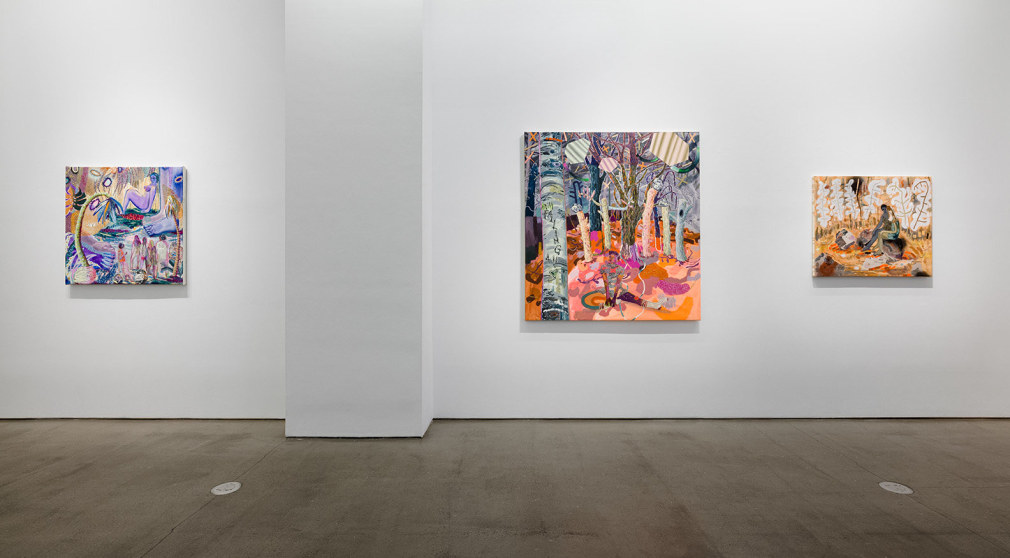 Installation view of Melanie Daniel: "No Man's Land"