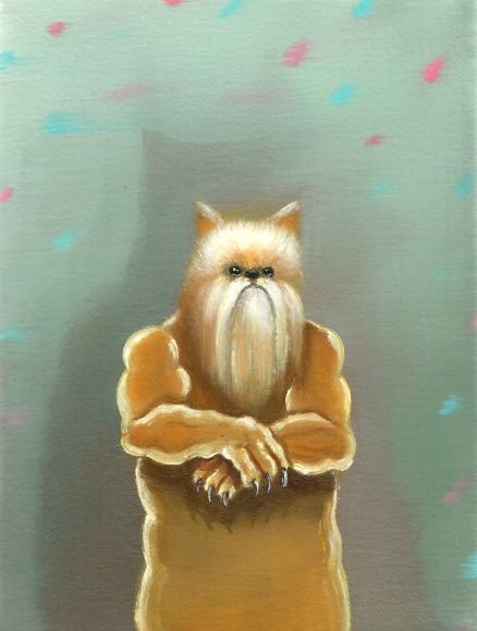 Small oil on canvas painting by Ryan Michael Ford