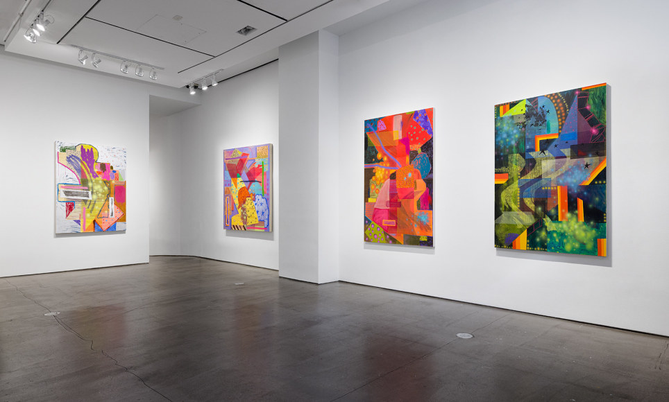 Installation view of Shane Walsh &quot;Psychoalphadiscobeta&quot;